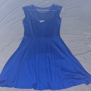 Size small , blue dress